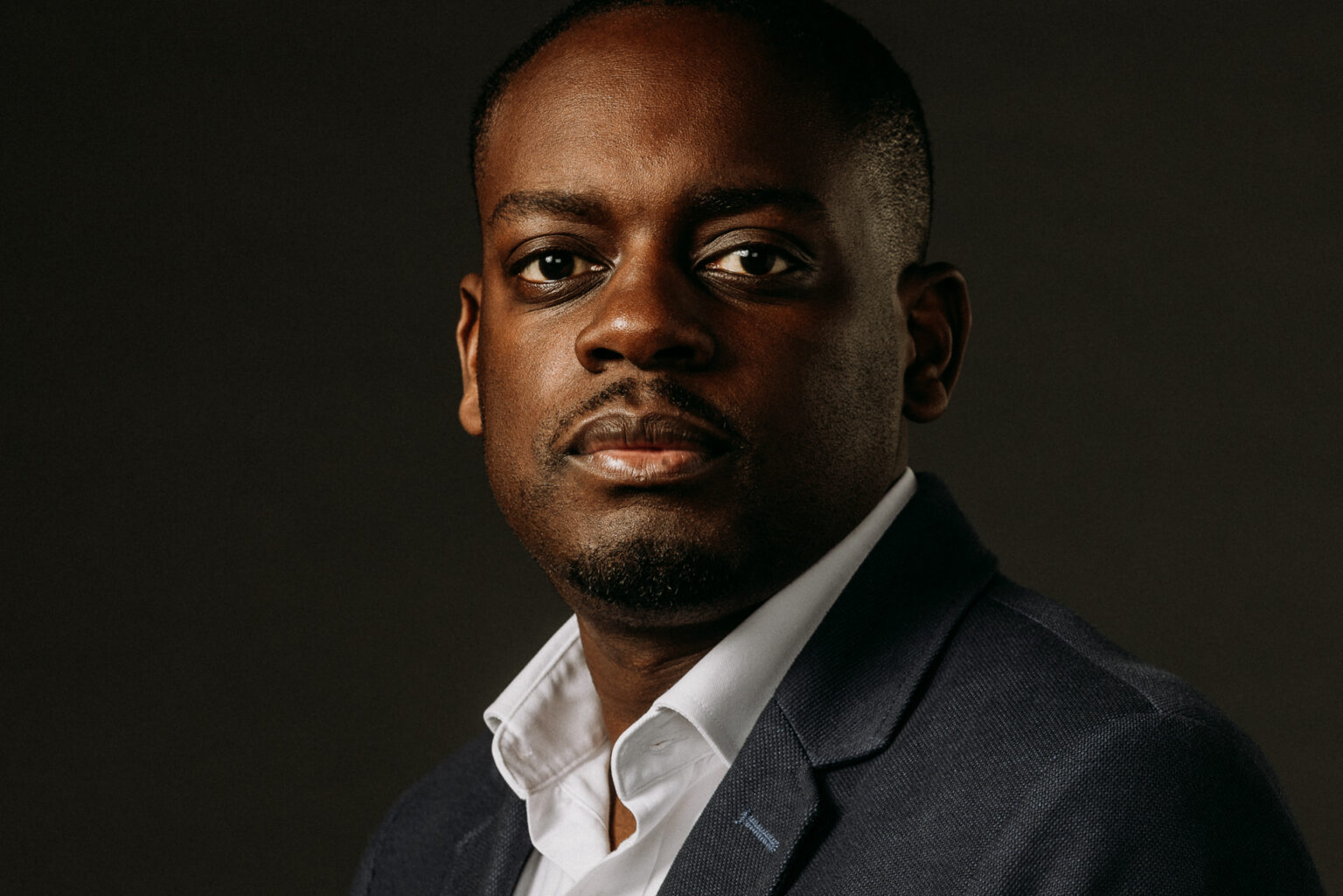 Close-up headshot of a man